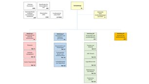 Abbildung eines Organisgramm