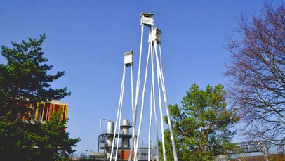 Kunst auf dem Gelände der LFS "drei"