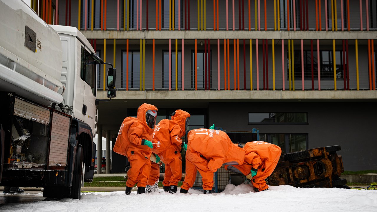 Katastrophenschutzübung Magnitude