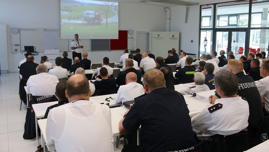 Blick in den Lernsaal während einer Fortbildung